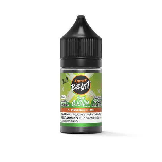 S. Orange Lime - Flavour Beast Sour Gushin 30mL E-Liquid