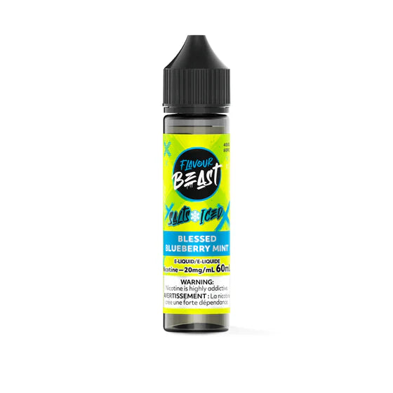 Blessed Blueberry Mint Iced - Flavour Beast Nic Salt E-Liquid