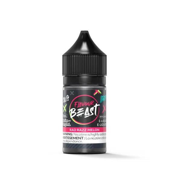 Rad Razz Melon Iced - Flavour Beast Nic Salt E-Liquid 30ml