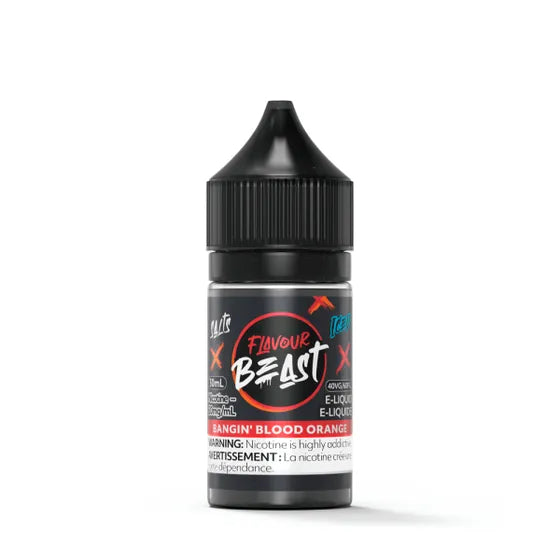 Bangin' Blood Orange Iced - Flavour Beast Nic Salt E-Liquid