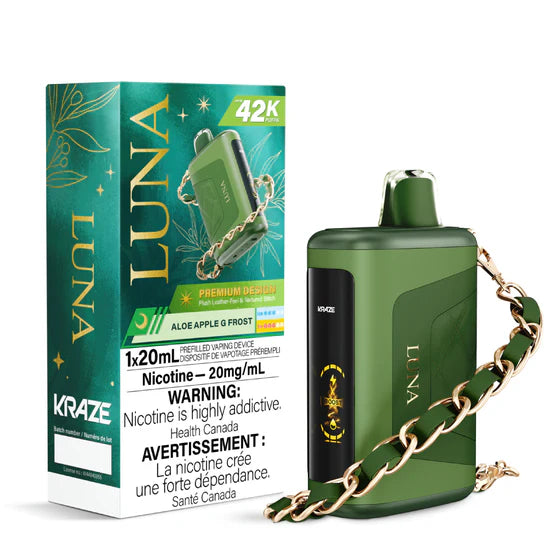 Aloe Apple G Frost - Kraze Luna 42K Disposable Vape