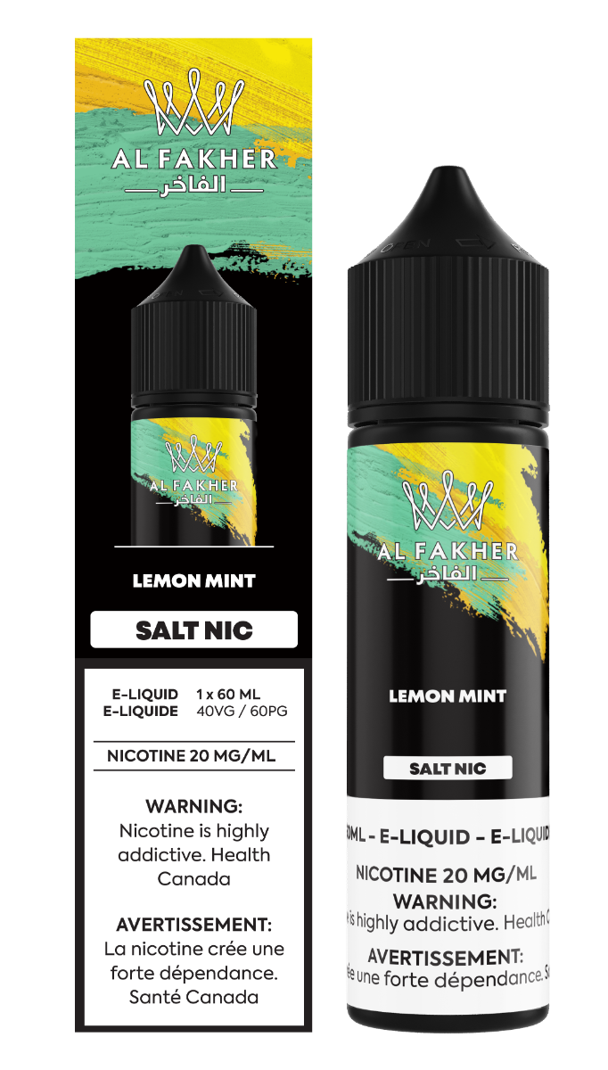 Lemon Mint - AL Fakher Nicotine Salt E Juice 60mL