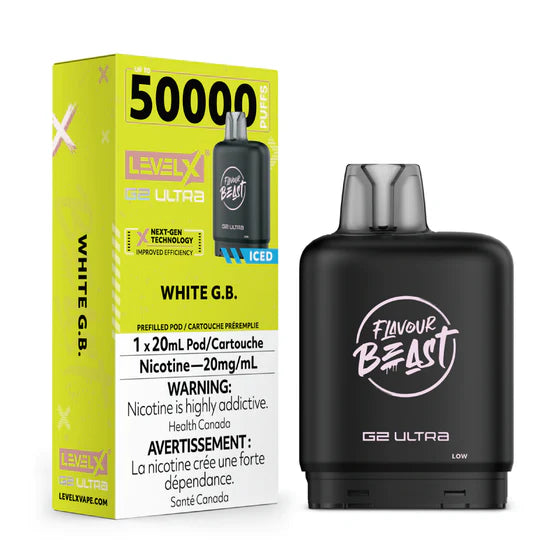 Level X Flavour Beast G2 Ultra - White G.B. Iced