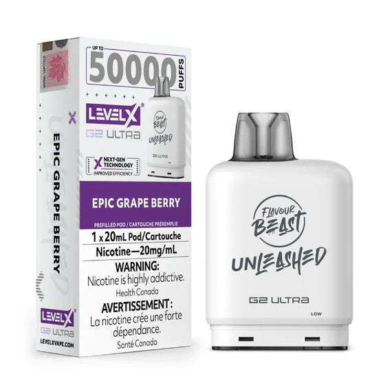 Level X Unleashed G2 Ultra - Epic Grape Berry