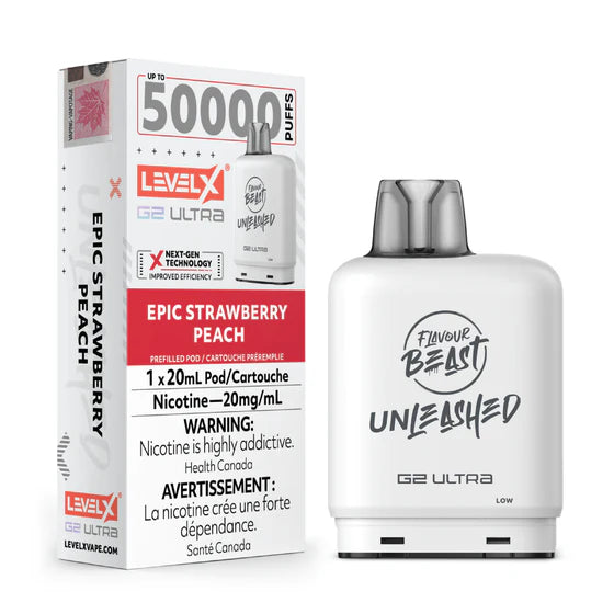 Level X Unleashed G2 Ultra - Epic Strawberry Peach