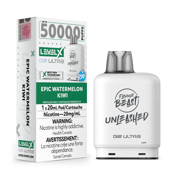 Level X Unleashed G2 Ultra - Epic Watermelon Kiwi Iced