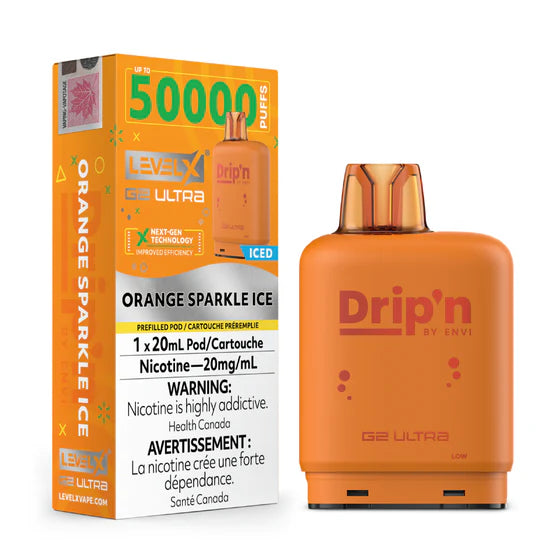 Level X Drip'n G2 Ultra - Orange Sparkle Ice
