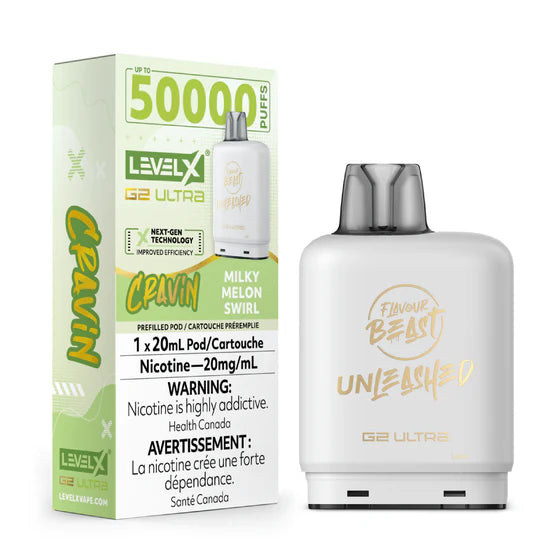 Level X Unleashed G2 Ultra - Cravin' Milky Melon Swirl