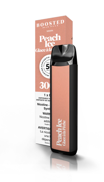 Peach Ice - Boosted Bar Plus Disposable Vape