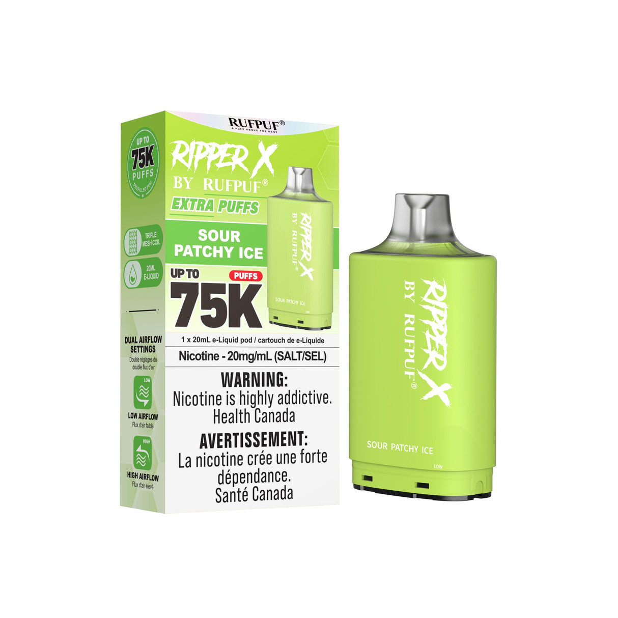 Sour Patchy Ice - Ripper X 75k Turbo Pod