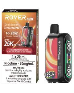 MARZ Rover 25K Strawberry Peach Ice Disposable Vape 25000 Puffs