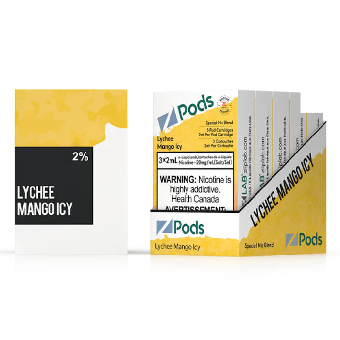 LYCHEE MANGO ICY - Z PODS ( SUPREME NIC BLEND)
