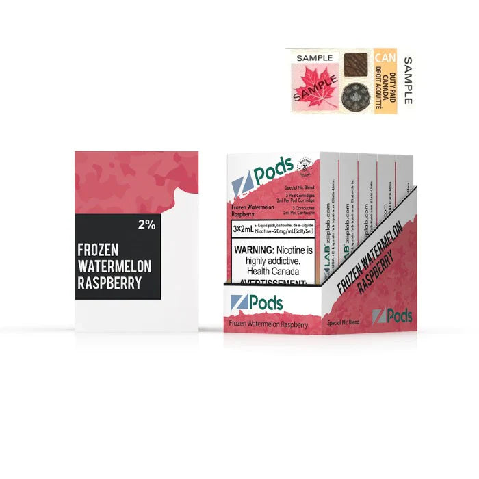 FROZEN WATERMELON RASPBERRY - Z PODS ( SUPREME NIC BLEND)