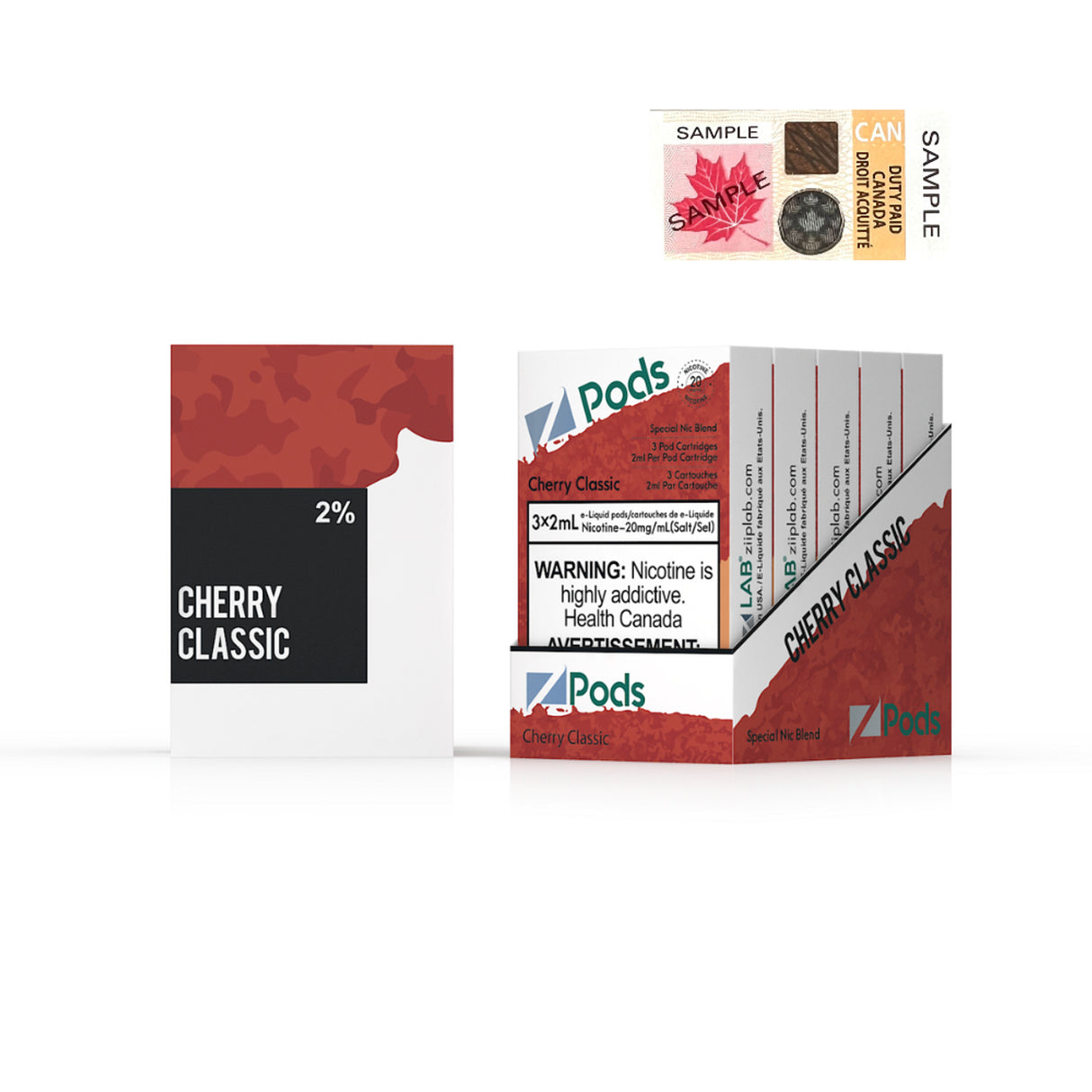 Cherry Classic - Z PODS ( SUPREME NIC BLEND)