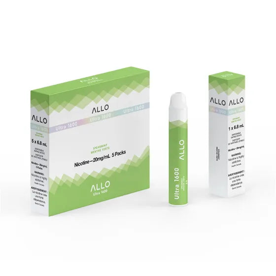 ALLO ULTRA 1600 DISPOSABLE - SPEARMINT
