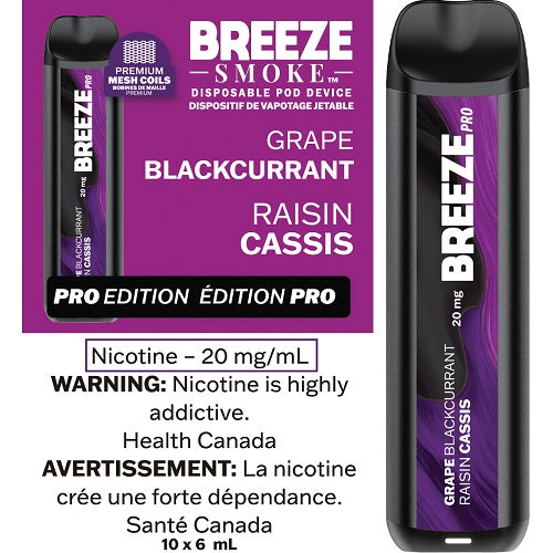 Breeze Pro - Grape Blackcurrant -Synthetic