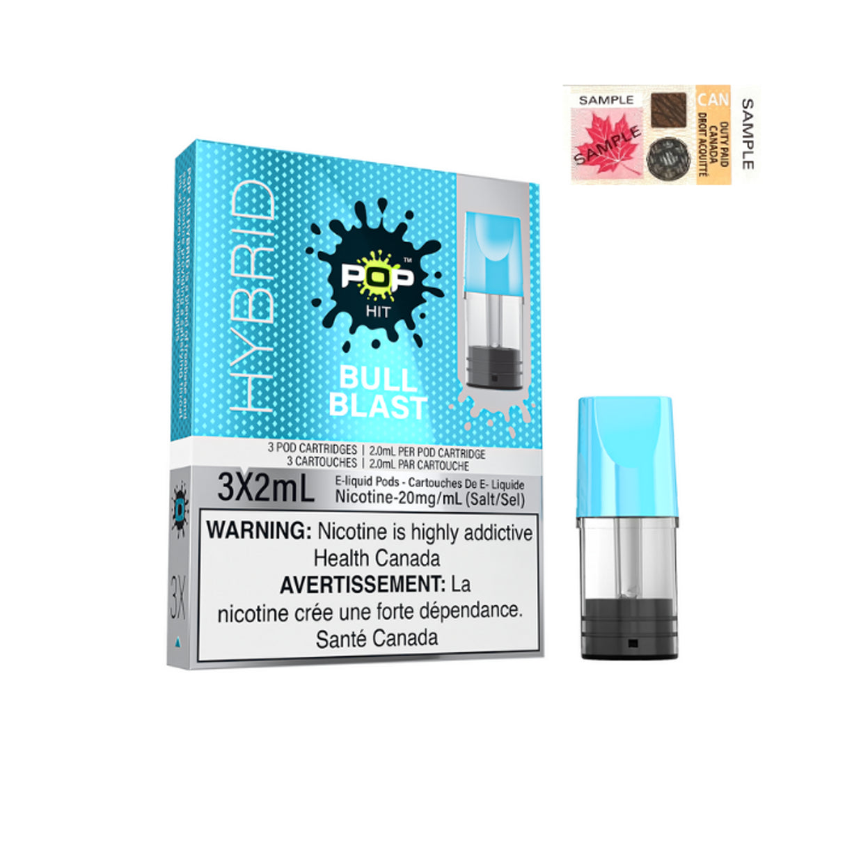 RUSH ( BULL BLAST) - POP HIT HYBRID PODS