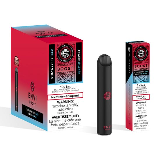 ENVI BOOST DISPOSABLE - STRAWBERRY ICE 2%
