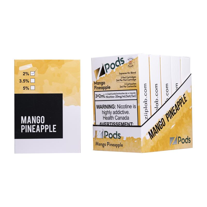 MANGO PINEAPPLE - Z PODS ( SUPREME NIC BLEND)