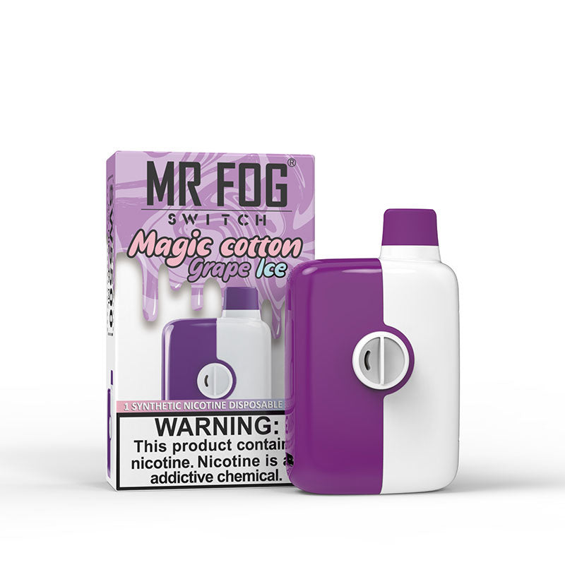 MAGIC COTTON GRAPE ICE - MR FOG SWITCH 5500 PUFFS