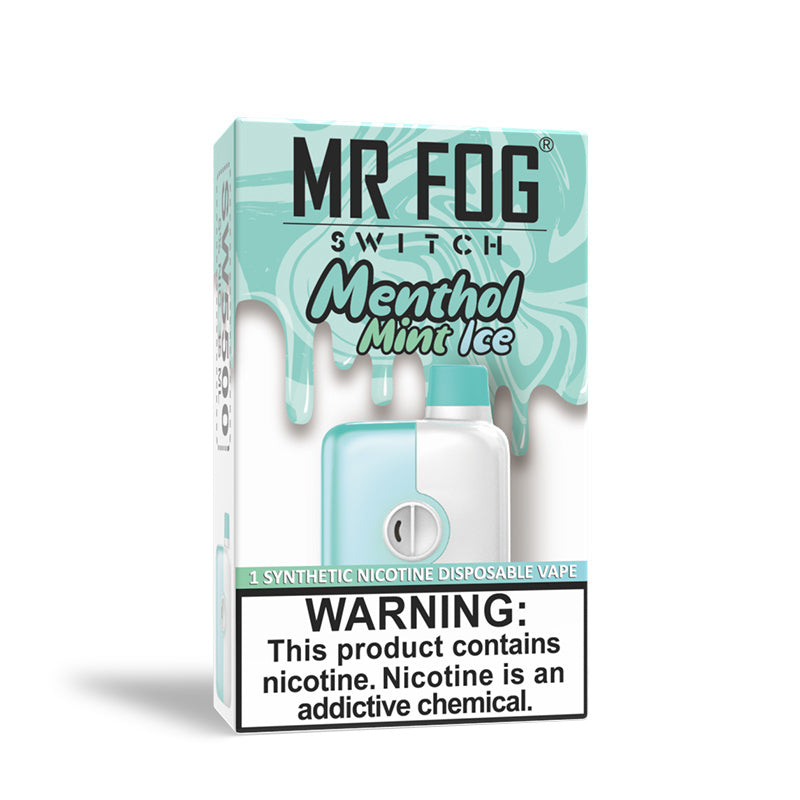 MINT MENTHOL ICE - MR FOG SWITCH 5500 PUFFS