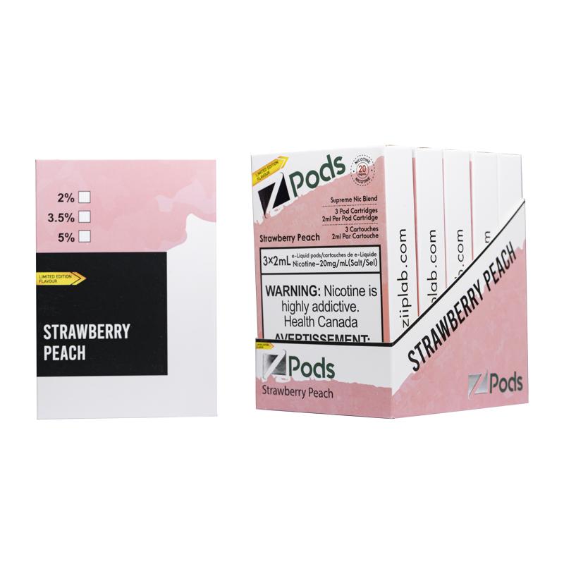 STRAWBERRY PEACH - Z PODS ( SUPREME NIC BLEND)