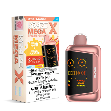 KRAZE Mega X - 48000 Puffs Disposable Vape