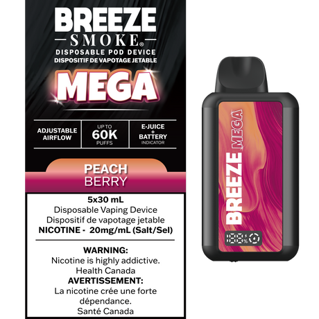 Breeze Mega 60000 Puffs Disposable Vape
