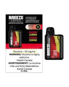 BREEZE PRIME Vape Disposable 6000