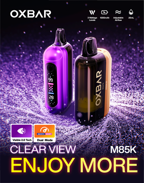 Rocky Vapor Oxbar m85K Disposable Vape
