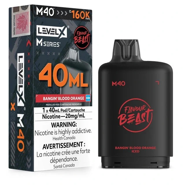 Level X M Series 160K 40mL Flavour Beast Pod