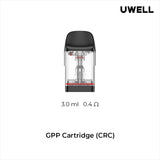 Uwell Caliburn Gpp Replacement Pod 3ml (4 Pack) [Crc] 0.4Ω