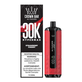 AL FAKHER Crown Bar Hyper Max 30K Disposable Vape – Strawberry Cherry