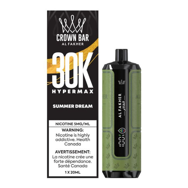 AL FAKHER Crown Bar Hyper Max 30K Disposable Vape – Summer Dream