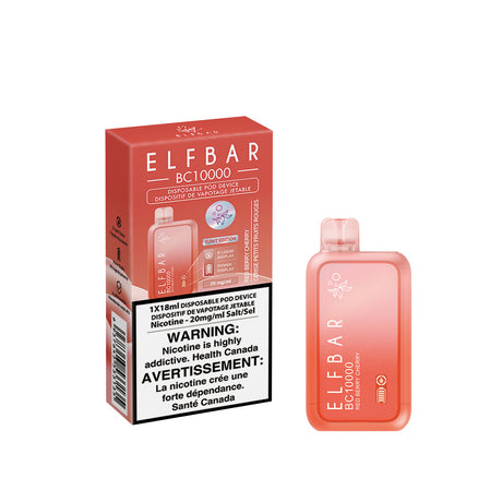 ELF BAR BC10000 Red Berry Cherry Disposable Vape - 10000 Puffs