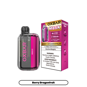 Oxbar M85K Berry Dragonfruit disposable vape – dragonfruit and berry flavour – 85,000 puffs