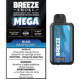 Blue Raspberry – Breeze Mega 60000 Puffs – 20mg Nicotine – 30mL e-liquid