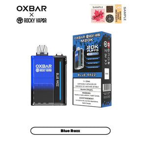 Oxbar Rocky Vapor 20K - Blue Razz 20000 Puffs