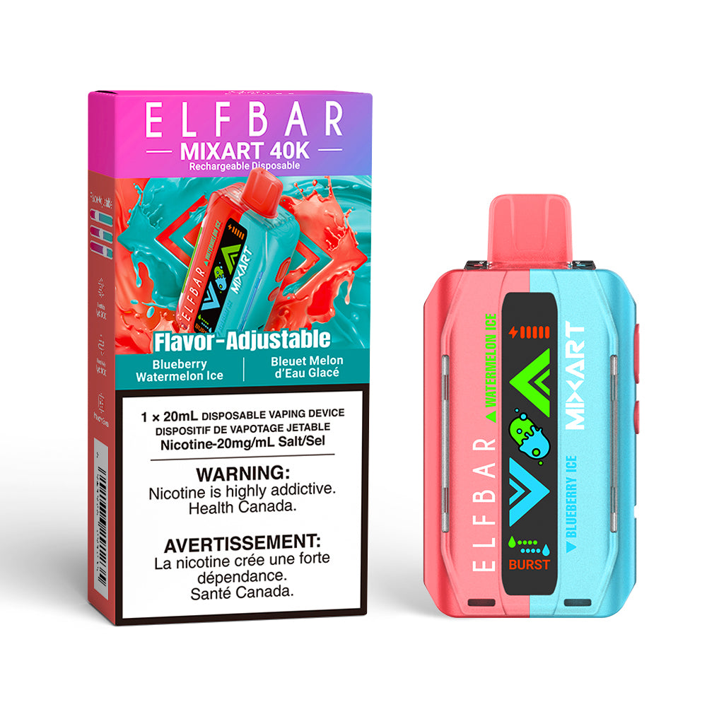 Blueberry Watermelon Ice - ElfBar MixArt 40K Disposable Vape