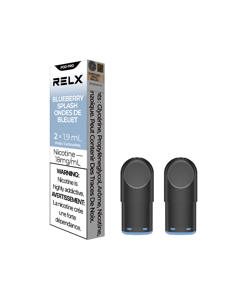 Relx Pods Pro - Blueberry Splash (2 Packs)