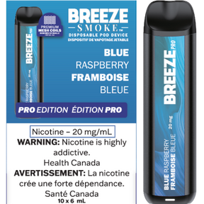 Breeze Pro - Blue Raspberry - Synthetic