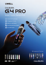 UWELL Caliburn G4 Pro Pod Kit [CRC] - 35W - 1800mAh - Touchscreen UI