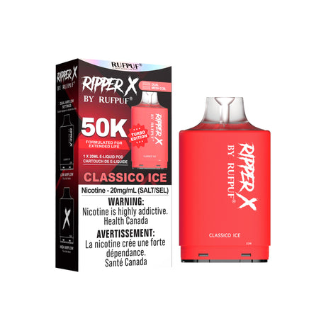 Classico Ice - Ripper X 50k Turbo Pod 20mg/ml