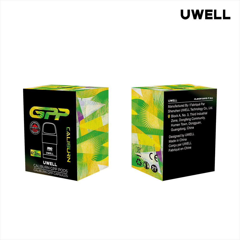 UWELL CALIBURN GPP REPLACEMENT POD (4 PACK) [CRC]