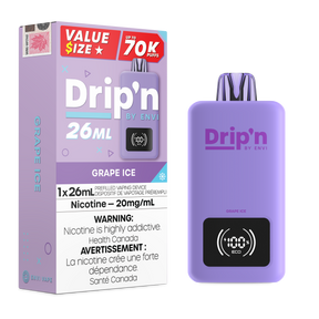 Grape Ice - Dripn by Envi 70k Disposable Vape
