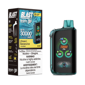 Drip'n By Envi FASTA Blast Series 30K Disposable Vapes - Banana Ice Flavor