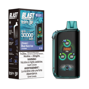 Drip'n By Envi FASTA Blast Series 30K Disposable Vapes - Blue Razz Ice Flavor