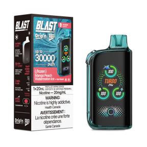 Drip'n By Envi FASTA Blast Series 30K Disposable Vapes - Mango Peach Watermelon Ice Flavor
