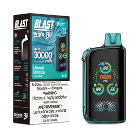 Drip'n By Envi FASTA Blast Series 30K Disposable Vapes - Mint Ice Flavor