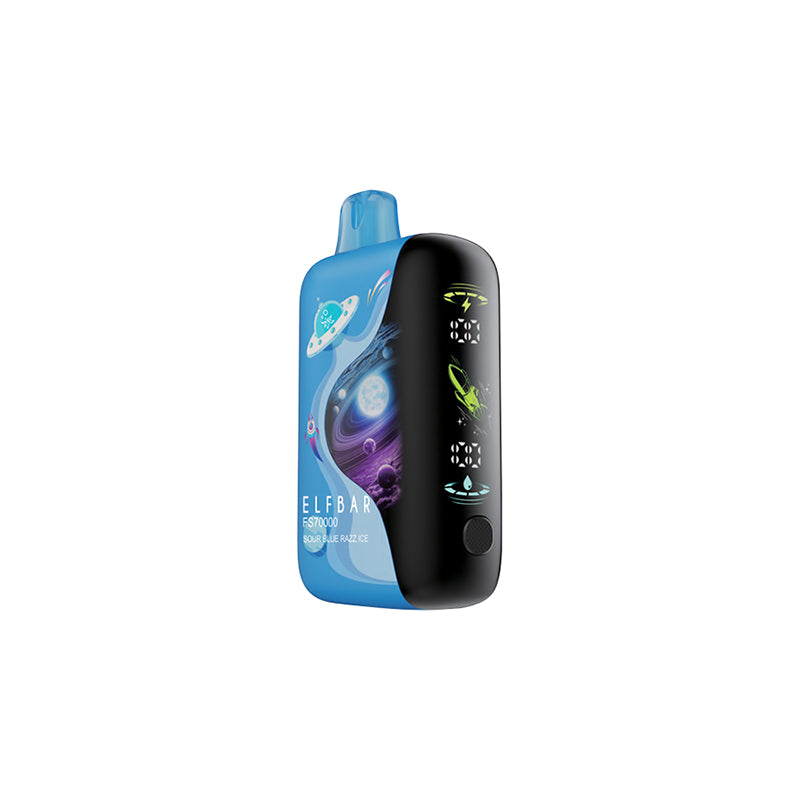 SOUR BLUE RAZZ ICE - ELFBAR FS70K DISPOSABLE